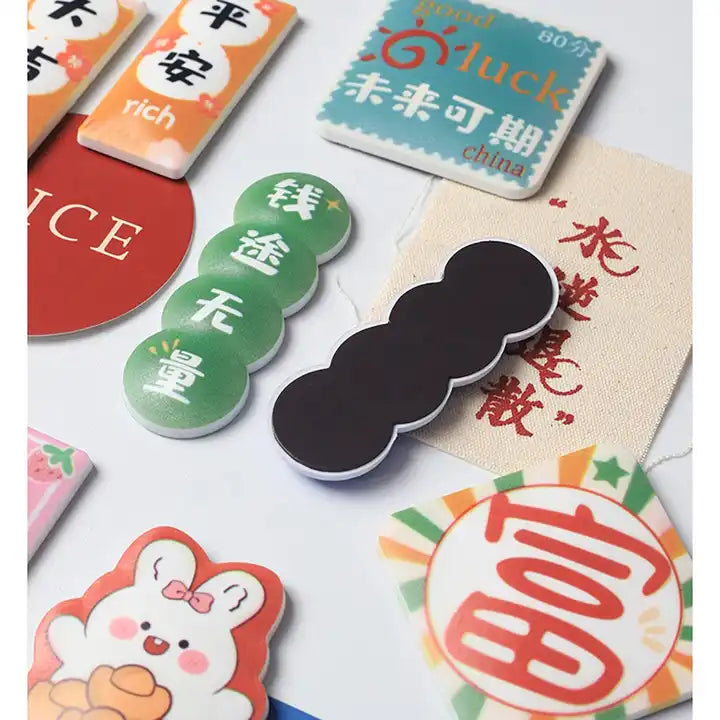 Character Mini Cute Decorations Refrigerator Sticker Maker Magnet for Kids Cartoon