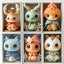 Oem Manufacturer Mystery Boxes Art Vinyl Toys Figures Blind Box