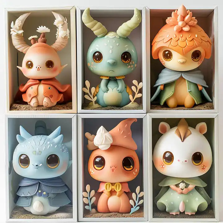 Oem Manufacturer Mystery Boxes Art Vinyl Toys Figures Blind Box