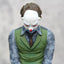 28CM PVC Joker Action Figure - Sitting Pose Anime Collectible Toy for Decoration and Gifts