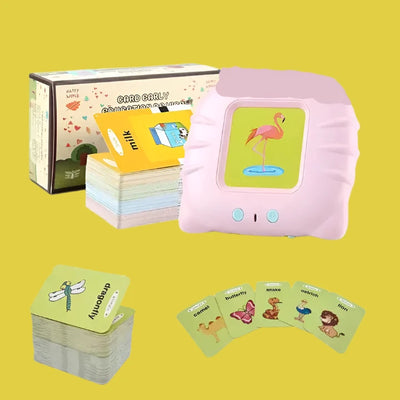 Kids Preschool Learning Toys - Flash Cards Reading Game Double Sided 224pcs Words Cards Reading112pcs Cards Learning