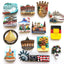 3D Polyresin Country City Fridge Magnet Unique Tourist Souvenir