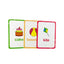 Custom Early Learning Children Number Alphabet Colorful Cognitive Graphic Flash Cards For Kids Education