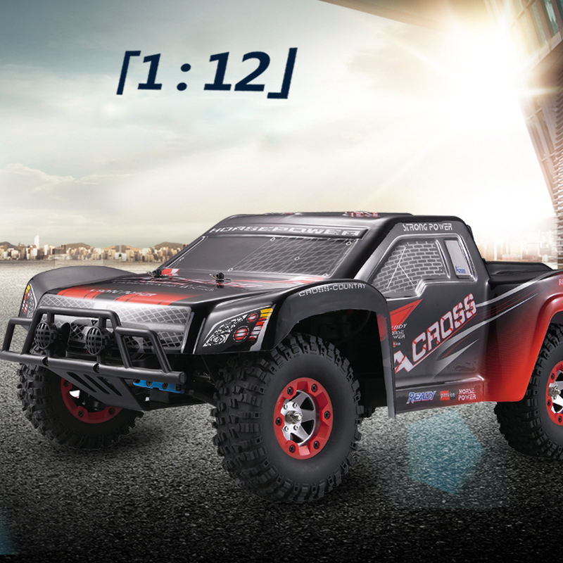 WLtoys 12423 1/12 Scale 4WD RC Electric Crawler Truck – High-Speed Remote Control Car