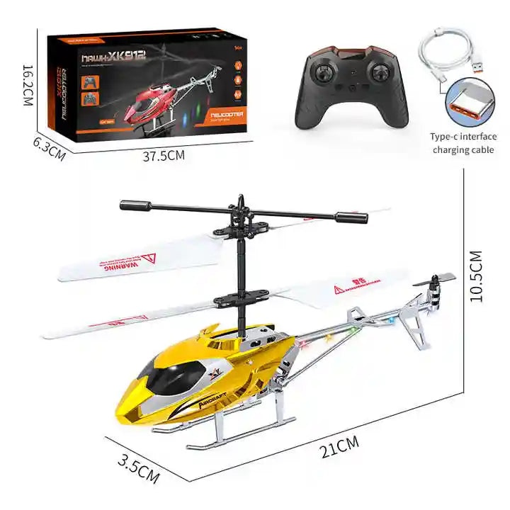 Electric Remote Control Helicopter -  3.5 USB Charging Crash Resistant Toy