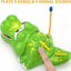 Crocodile RC Car Toy - Remote Control Alligator Toy with Light and Music for Toddlers