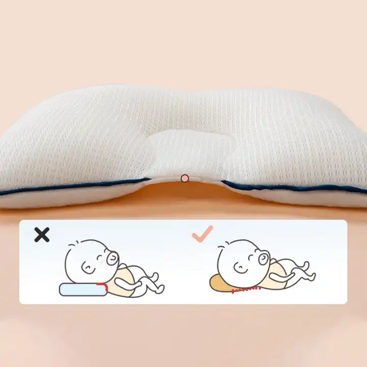 Biduole Baby Soft Breathable Double-Sided Sleeping Pillow