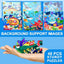 Magnetic Jigsaw Puzzle Book - Travel Puzzles for Kids | Educational Preschool Learning Toy