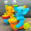 Dancing Musician Elephant Toy ? Electric Drum Toy with Music and Flashing Lights for Kids