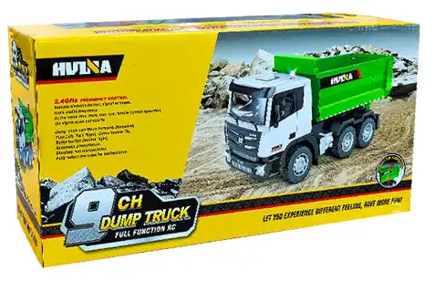 1:18 Scale RC Dump Truck - Remote Control Construction Vehicle for Kids