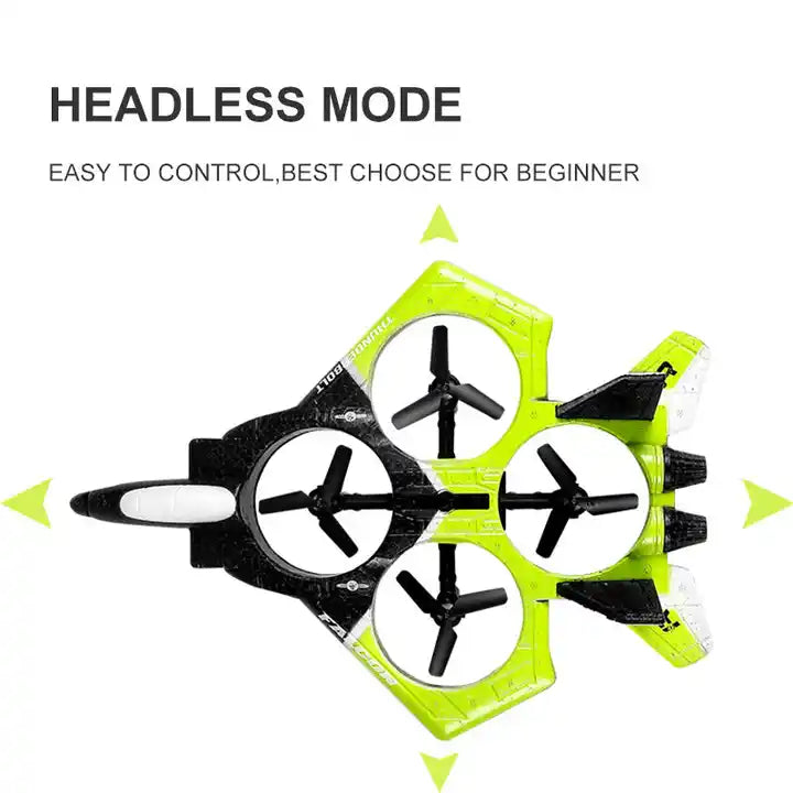 V40 RC Mini Drone with Intelligent Obstacle Avoidance - Remote Control Four-Axis Helicopter Airplane Toy