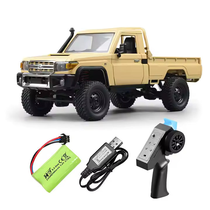 1/18 High-Speed RC Truck with WiFi FPV HD Camera – Electric Drift & Climbing Diecast Remote Control Vehicle