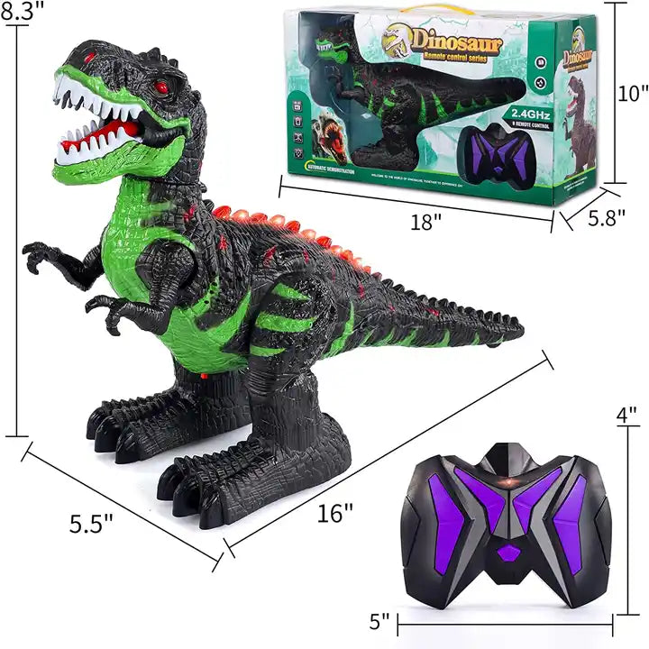 2.4GHz Remote Control Walking Robot Dinosaur Toys for Kids and Adults