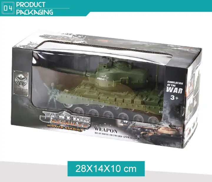 Mini Plastic Soldiers Army Men - Military Tanks Model Kit Toy