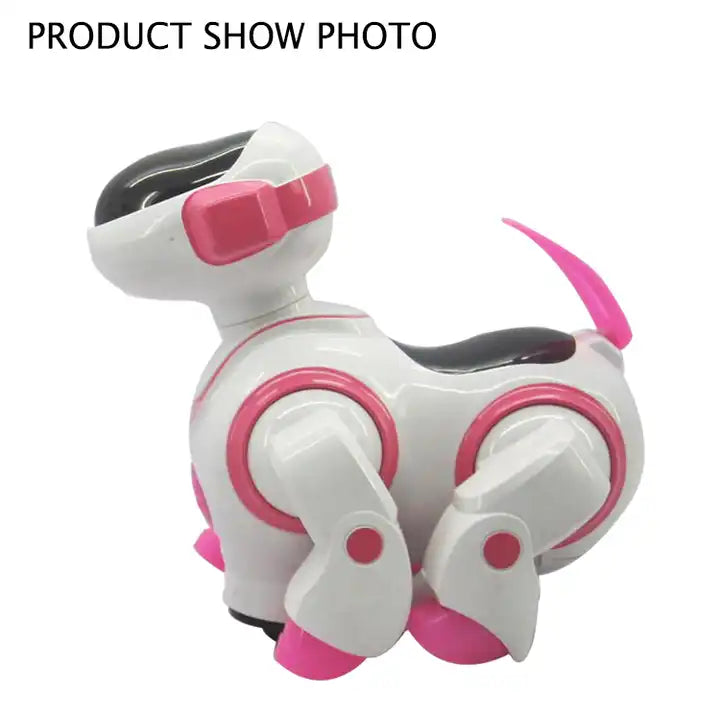 Electronic Dancing Dog Robot Toy | Interactive Pet Dog with Light and Sound for Kids