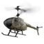 2.4GHz RC Remote Control Military Helicopter - 4CH LED Lights Altitude Hold Aircraft for Adults Collections