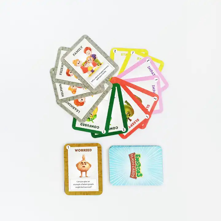 Playing Cards for Children: Educational Cognitive Development Paper Cards