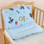 Soft Microfiber Fill Baby Crib Pillow - Toddler Neck Sleep Soothing Pillow