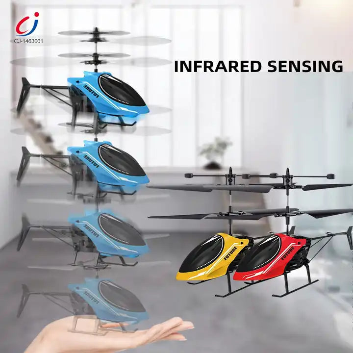 High-performance RC helicopter in flight; keywords: RC helicopters for beginners, best RC helicopters 2024, remote control helicopters with camera, electric RC helicopters, nitro RC helicopters