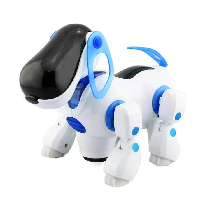 Electronic Pet Dog Robot | Interactive Walking Dog Toy with Light and Sound | Fun Gift for Kids