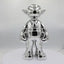 Home Decor Sculpture - Special Artwork 3D Printing Electroplating Silver PVC Toys Figure Statues