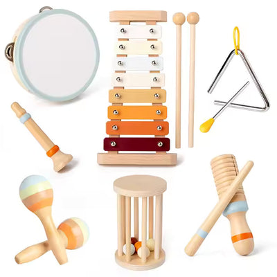 Wooden Musical Instruments Montessori Xylophone | Educational Toy for Kids |  Birthday Gift