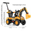 Children's Electric Excavator Engineering Vehicle - Ride-On and Remote Control Spray Toy Car