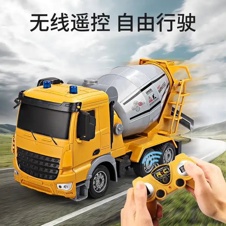 1:24 6x6 Remote Radio Control RC Truck - Dump Drift Off Road Car Construction Concrete Mixer Engineering Toy Vehicle