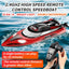 35KM High-Speed RC Water Speedboat - Night Light Power Racing Boat Toy for Kids