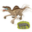 RC Spinosaurus Toy - 2.4G Remote Control Electric Walking Dinosaur with LED Lights for Kids Ages 5-10 Years