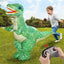 Walking RC Dinosaur - Remote Control Inflatable Dinosaur Toy for Kids - Rechargeable 90CM