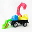 Bulldozer Digger Carrier Truck - Engineering Toy for Toddlers