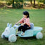 Green Kids Ride-On Electric Tractor Toy Set - Perfect for Outdoor Play