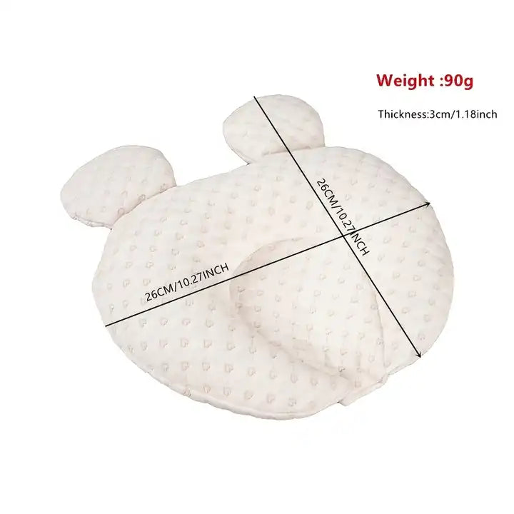 Newborn U-Shapped Pillow Soft And Breathable Baby Pillows For Sleeping Removable And Washable