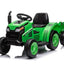 Kids Electric Tractor Ride-On Car with Trailer