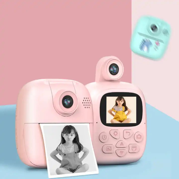 Kids Instant Camera - 1080P Video Full HD Mini Photo Print Digital Camera with Thermal Printer