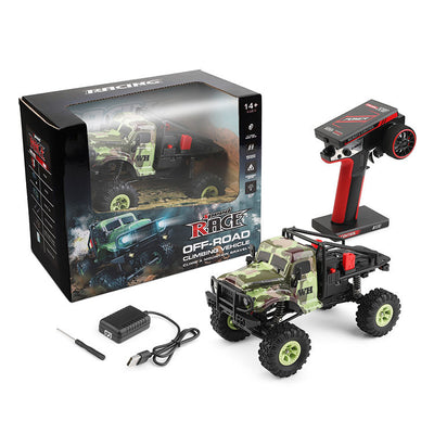 High-Speed 1/18 RC Climbing Car – 4WD Off-Road Remote Control Truck with 2.4G Radio System