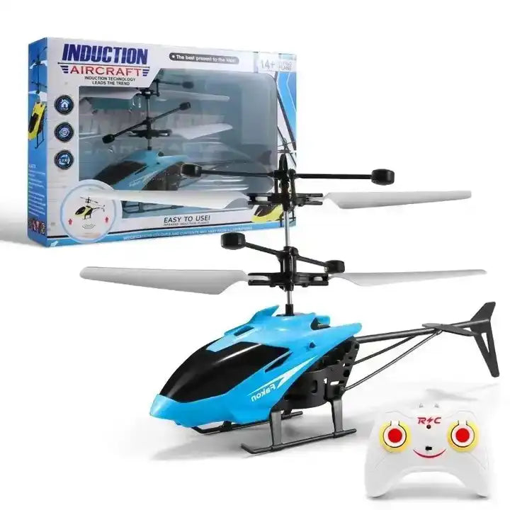 RC Toys Induction Control Flying Helicopter - Easy to Fly Gift Toy