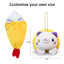 Mini Plush Cat Doll Keychain | Soft Toy Pendant | Animal Keyring