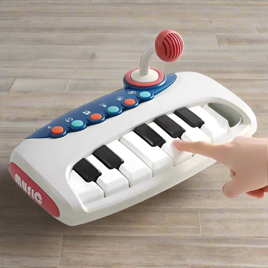 Baby Electronic Piano Toy | Cartoon Musical Keyboard for Early Education and Fun