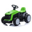 Electric Children Ride-On Car - Battery-Powered Plastic Tractor for Kids