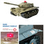 1/30 RC Tank Military Battle Model Toy Car - 2.4G Programmable Sound Effects Remote Control Crawler