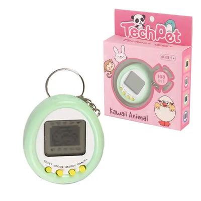 Funny Virtual Cyber Pet Keyring | Educational Electronic Pets Gift Toy for Kids