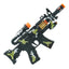 Electric Camouflage Plastic Gun Toy for Kids ?? Sound, Light, and Vibration Features for Ultimate Playtime Fun!