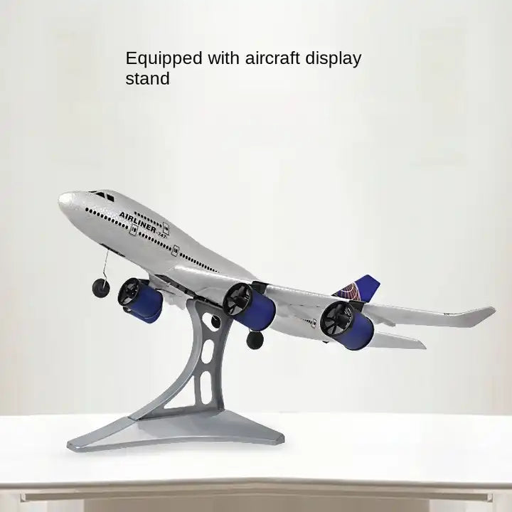 Remote Control Glider Boeing 747 - Foam Aircraft - 2.4GHz Electric Plane - Long Distance Model Toy for Kids