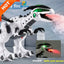 1-2 Children's Large Size Acoustooptic Electric Toy Animal Spray Dinosaur Walking Boy Machine Tyrannosaurus Plastic Dinosaur Toy