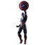 Comics 1/6 SHF Play Arts Kai Captain America PVC Model - Kids Toys Action Figure