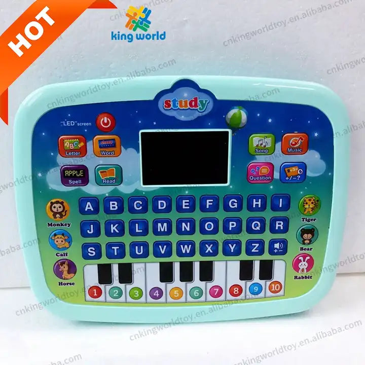 Kids Learning Tablet with LED Screen | Multi-Functional English Early Education Machine