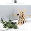 One Key Deformation Military Plane Robot - Transformable Fighter Jet and Helicopter Toy