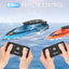 Rechargeable Mini Remote Control RC Boat for Kids – 4 Channel Educational Water Play Toy for Pools and Lakes